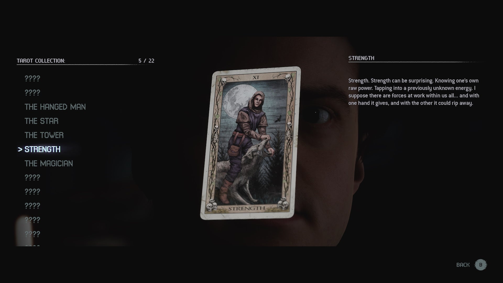 The Quarry Tarot Cards locations